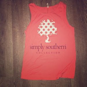 (Final Sale) Simply Southern Tank top
